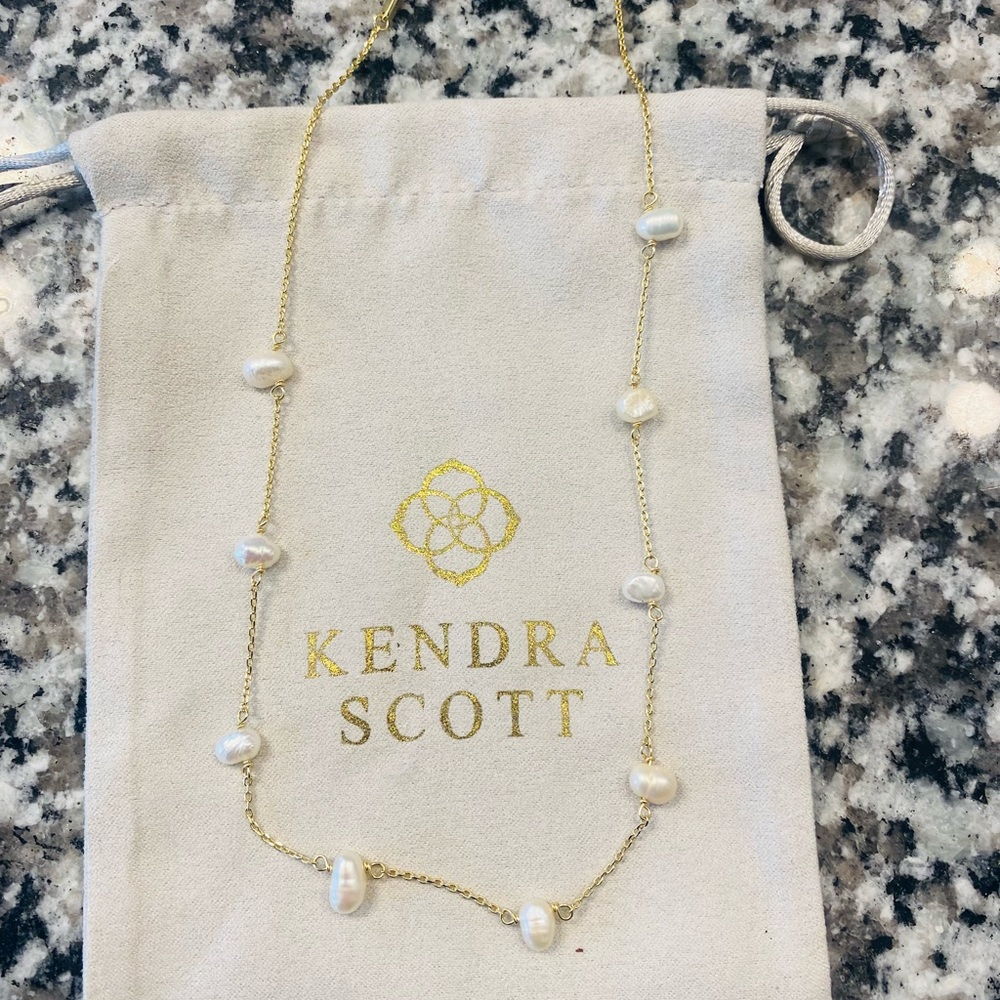 Kendra Scott Leighton Pearl Necklace